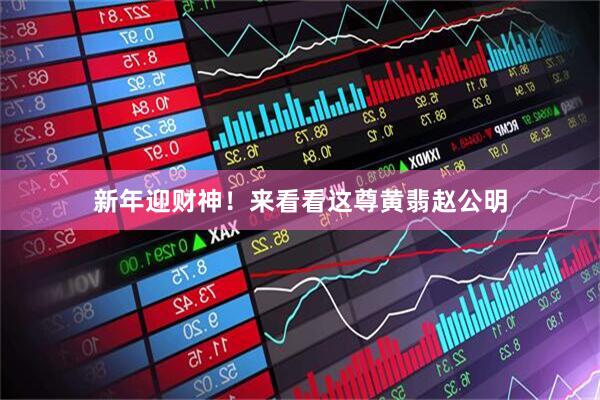 新年迎财神！来看看这尊黄翡赵公明