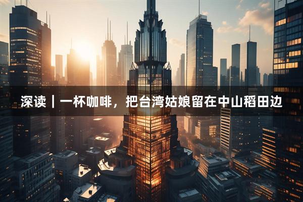 深读｜一杯咖啡，把台湾姑娘留在中山稻田边