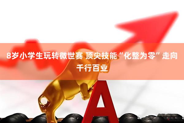 8岁小学生玩转微世赛 顶尖技能“化整为零”走向千行百业